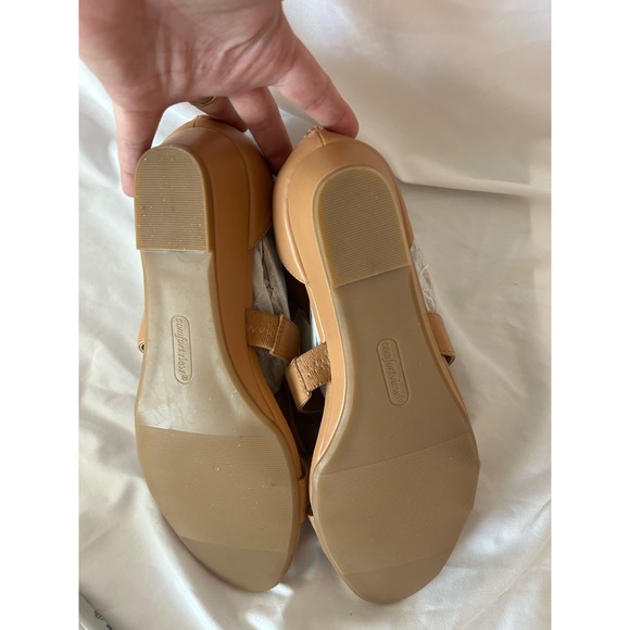 Comfortview Tassel Tan Strappy Sandals size 11 - Picture 4 of 5